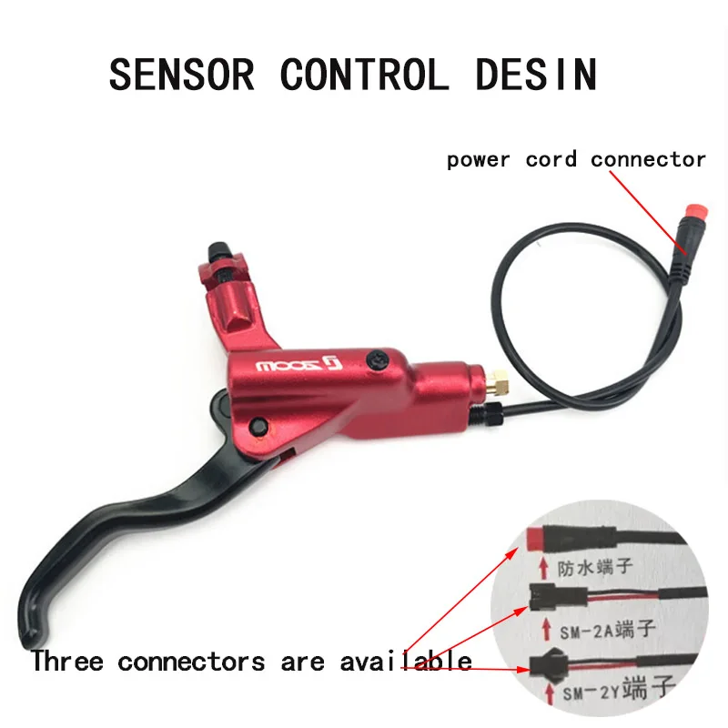 Kit Frenos Hidráulicos Para EBike JFOYH HB876e - Pinzas 4 Pistones, Sensor Corte Motor, Discos 160 Mm