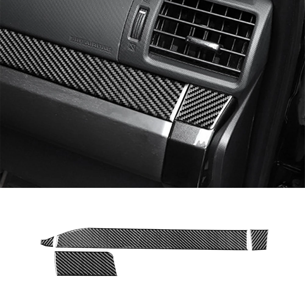 

Для Toyota 4runner 2010 2011 2012 2013 2014-2020, Обложка центральной консоли, отделка, наклейка, наклейка, автомобильные аксессуары для интерьера, углеродное волокно