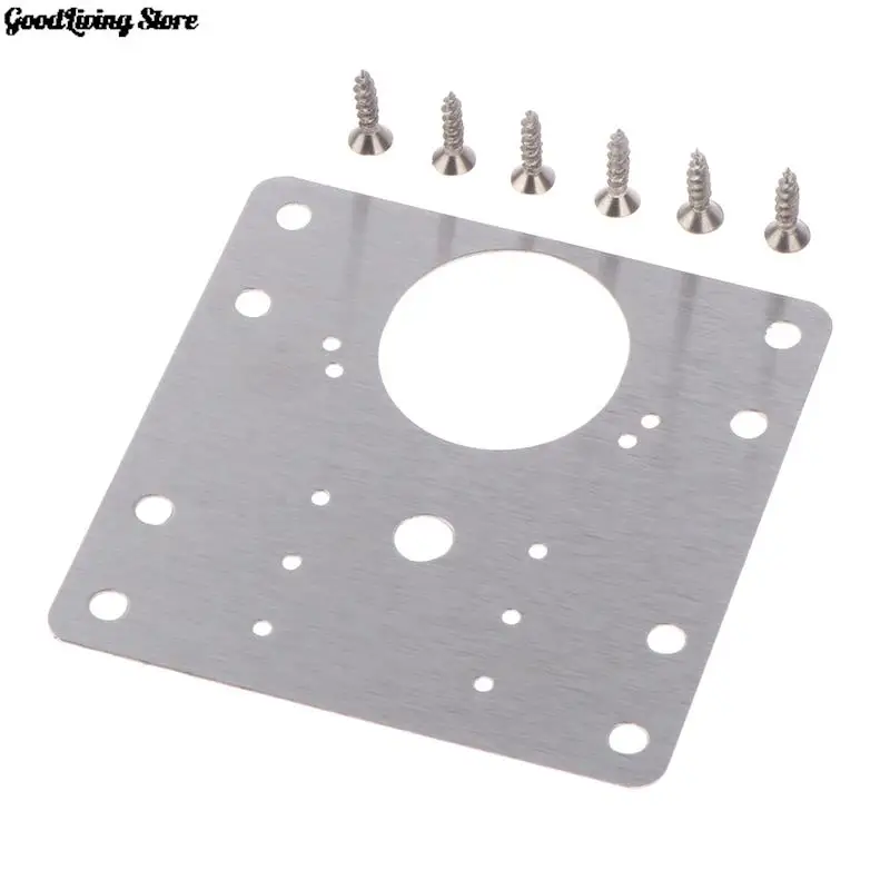 1Pc Hinge Repair Plates Kitchen Cupboard Wardrobe Window Door
