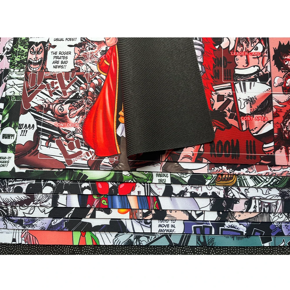 OPCG One Piece Spielmatte Luffy Law Zoro Ace Perona Sammelkartenspiel-Matte Spezielle Kartenspielunterlage Tischmatte – Detail 10