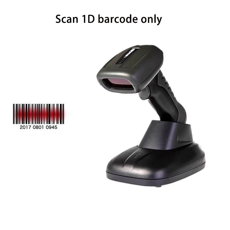 Industrial Level Bluetooth Barcode Scanner Wireless 2D QR Reader Handheld Bar Code Reader for Android iOS PC With Stand Charger datalogic scanner Scanners