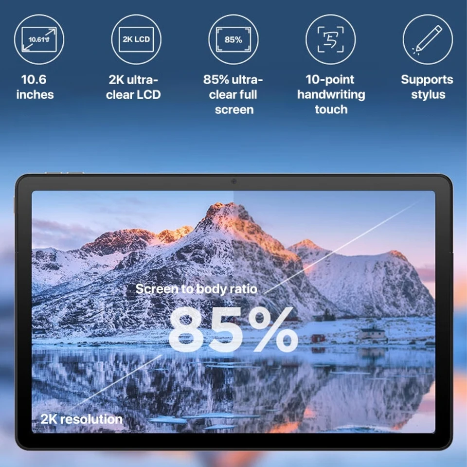 Original Lenovo K10 Pro 10.6 inch 4G LTE Tablets PC 6GB