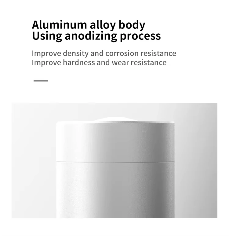 Aluminum Alloy 2-Fluid Aroma Diffuser 300m³ Coverage APP Control 4 Timers Type-C