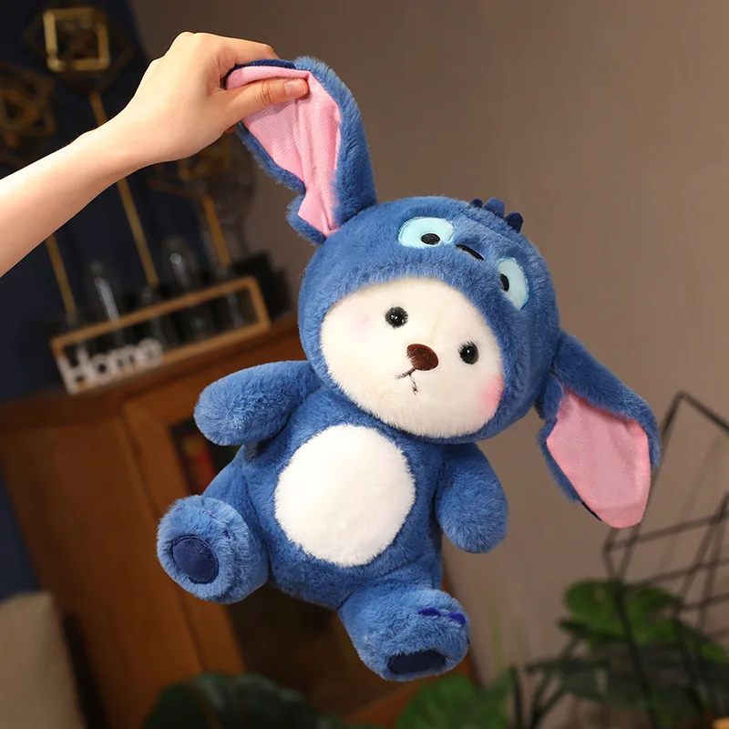 28 cm plush doll deformed bear toy doll cute plush children's doll nap home pillow gift gift 2