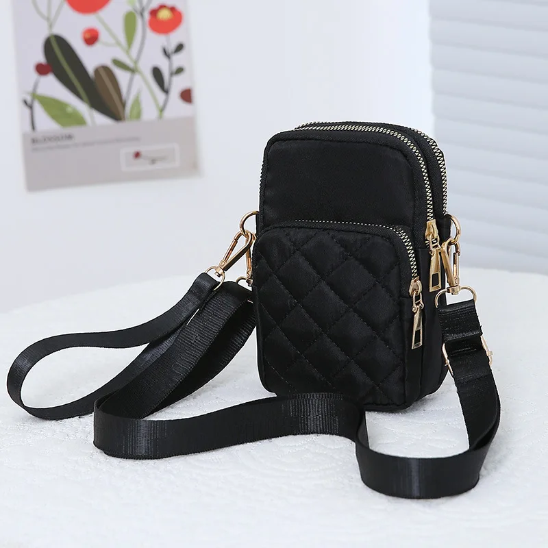 Bolso de mensajero para teléfono móvil para mujer, Mini bolso cruzado  pequeño que combina con todo, monedero de cuello colgante, bolso Vertical,  nueva moda - AliExpress