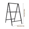 A Frame Sign Holder, 24 x 36 Inches Folding Sign Holder, Outdoor Sandwich Boards Holder, Double-sided Sidewalk Sign Stand 6