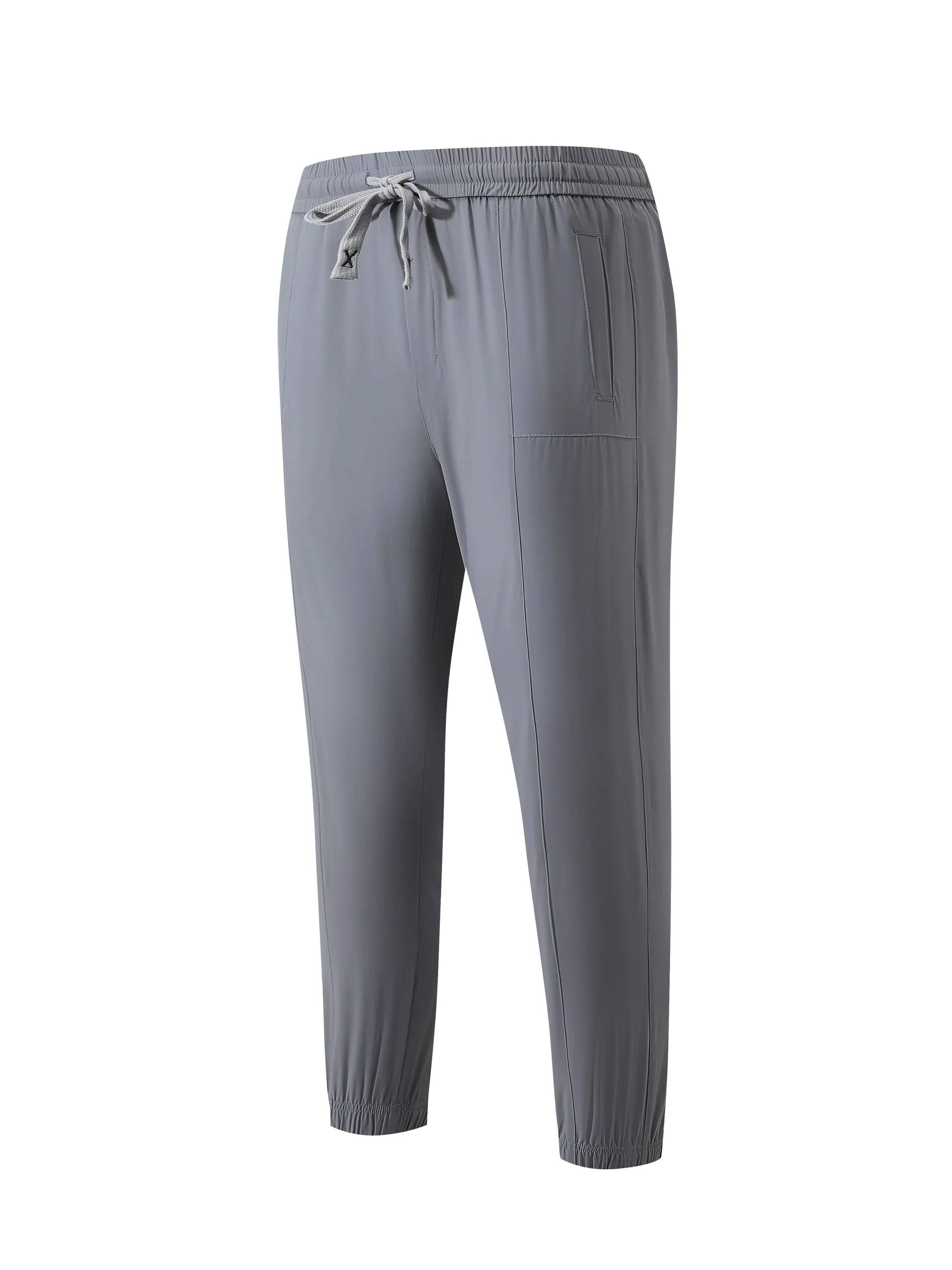 

Эластичные мужские спортивные брюки для бега, светоотражающие быстросохнущие тренировочные брюки с карманами на молнии для тренировок в тренажерном зале, повседневные тренировочные брюки