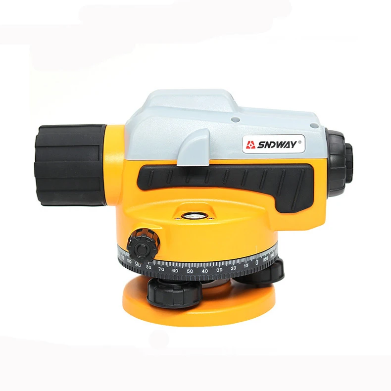 Cheaper SW-32A 32X Optical Automatic Engineering Survey Auto Level with leveling rod aluminum tripods - Image 5