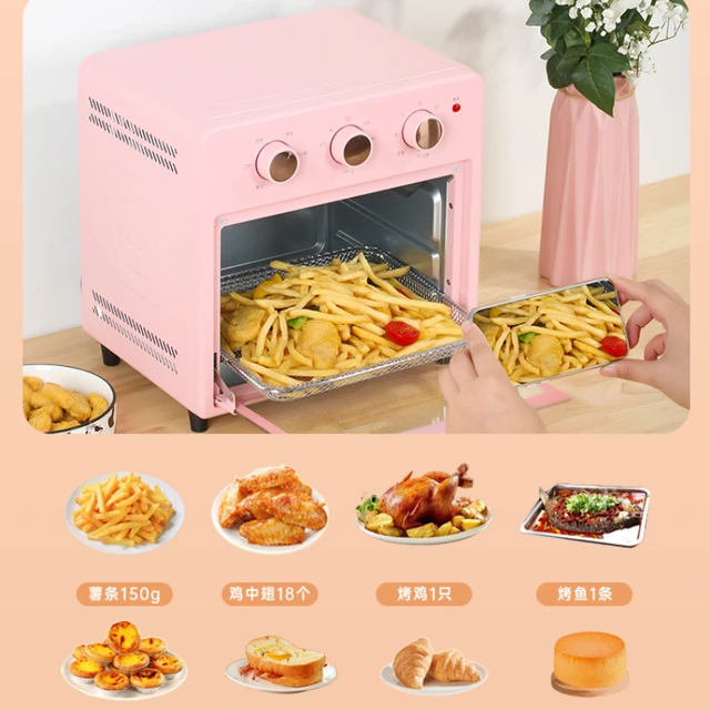 Household 10L Mini Oven Multifunctional Baking Pizza Oven Electric Air  Fryer Without Oil Electric Kitchen Oven Home Appliance - AliExpress