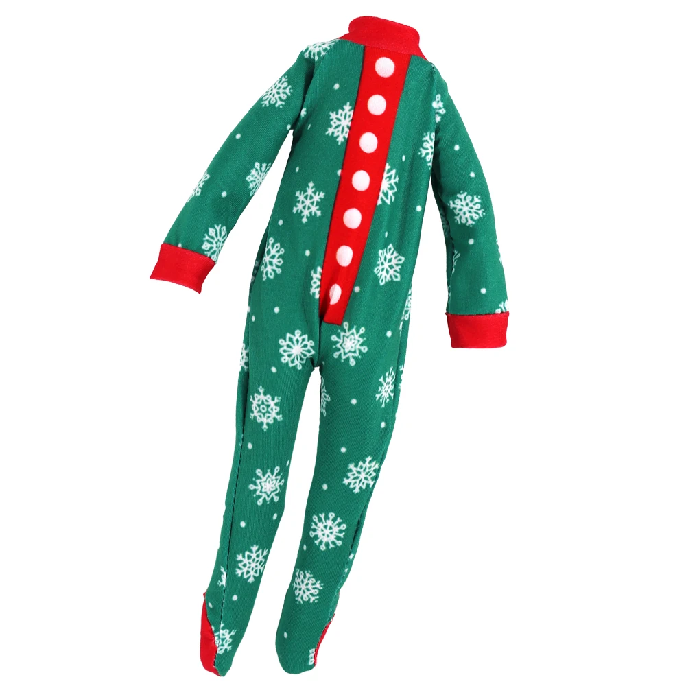 Pop Doll Clothes Christmas Style Print Bodysuit/Tops For 11.8Inch Barbis Doll Clothing Accessories Girl's Christmas Toys Gifts 4