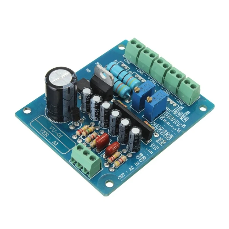 M2Ec Ac12V Stereo Vu Meter Modulo Scheda Driver Amplificatore Potenza Circuito Amplificatore Misuratore Livello Sonoro