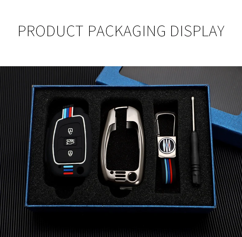 Car Key Case Cover Shell For Hyundai Elantra Verna Solaris i30 2012 2011 2013 2014 2015 2016 Keychain Auto Accessories - Sf32752e06bf54890ad2e5bf81f3d0142z