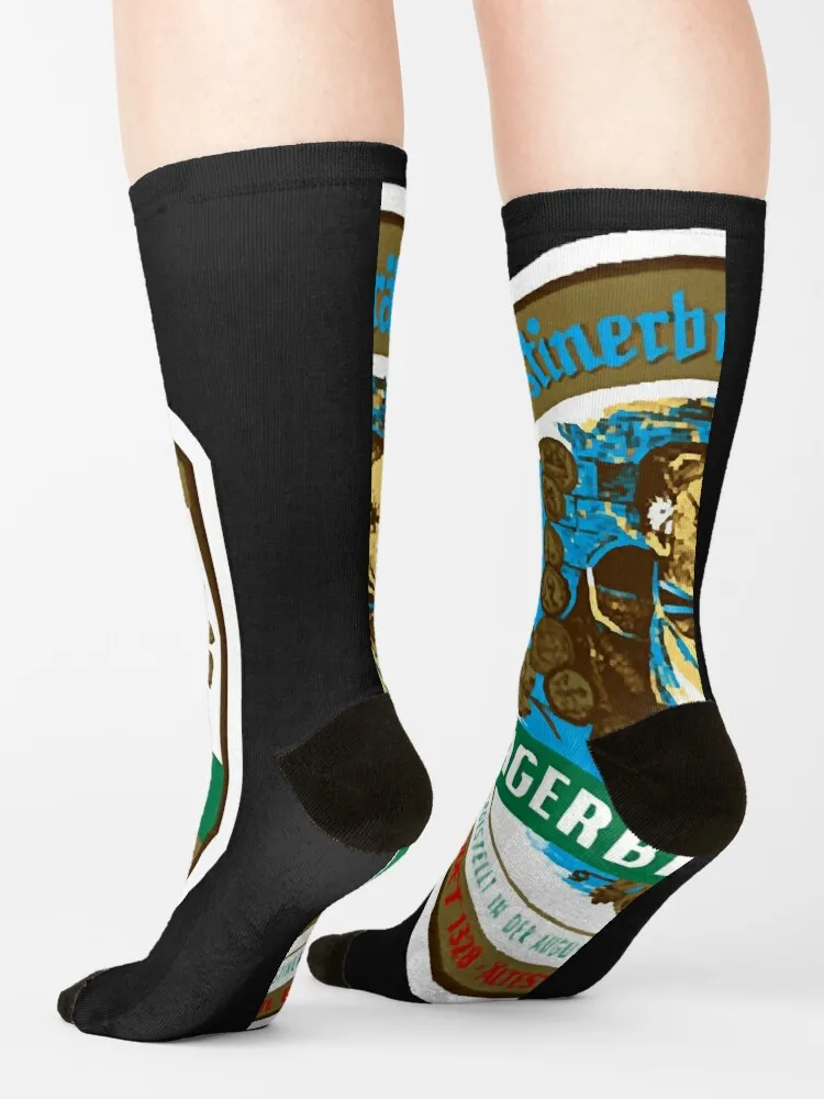 Augustiner hell beer Socks christmas socks designer socks valentine gift ideas Socks For Man Women's
