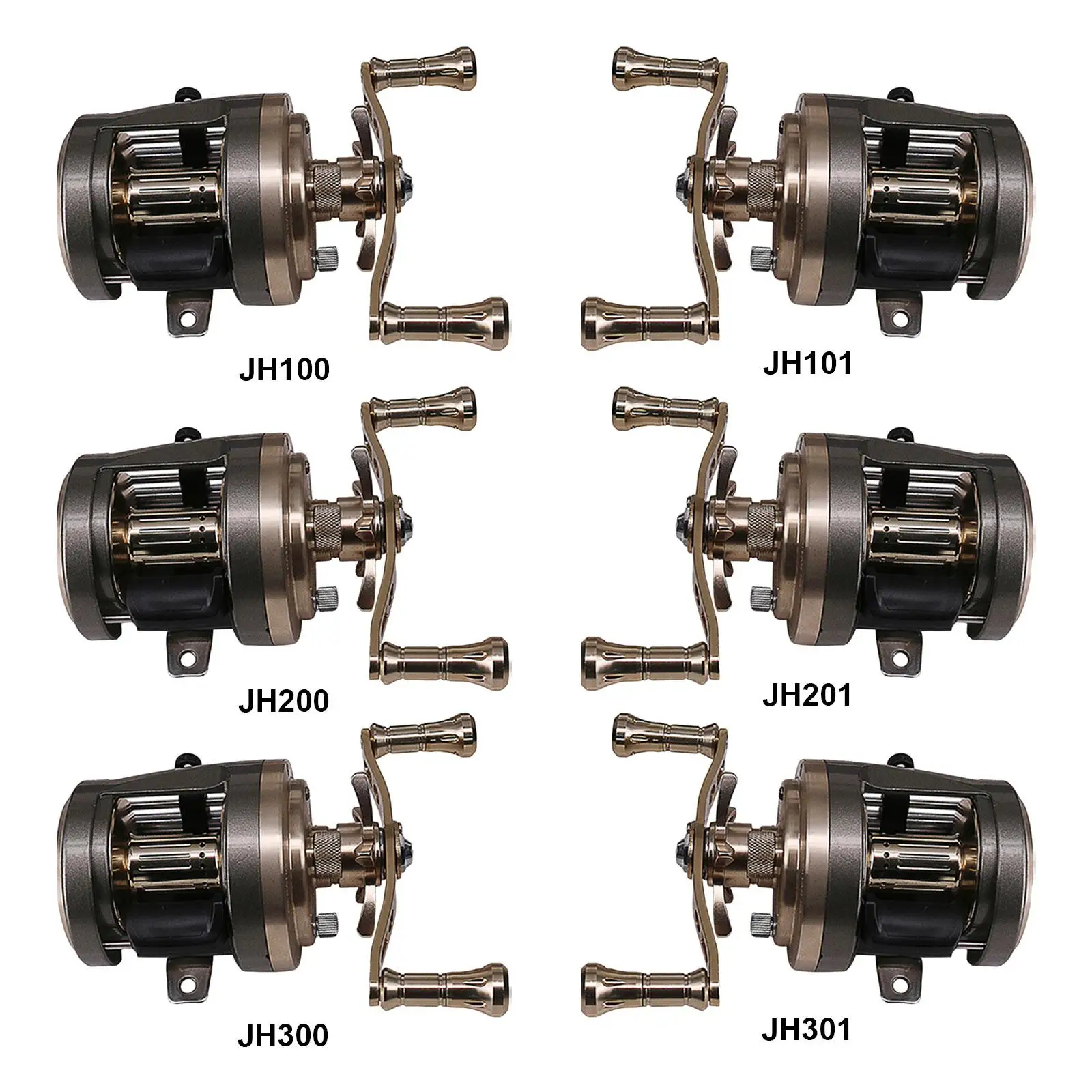 

Saltwater Fishing Reel Brake Wrench High Speed Super Smooth Fishing Reel Aluminum Spool Reel for River Rock Carp Lake