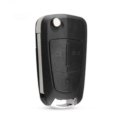 Premium Remote Key Case Shell - Durable Car Key Fob Cover Housing with HU100 Blade (3 Buttons)