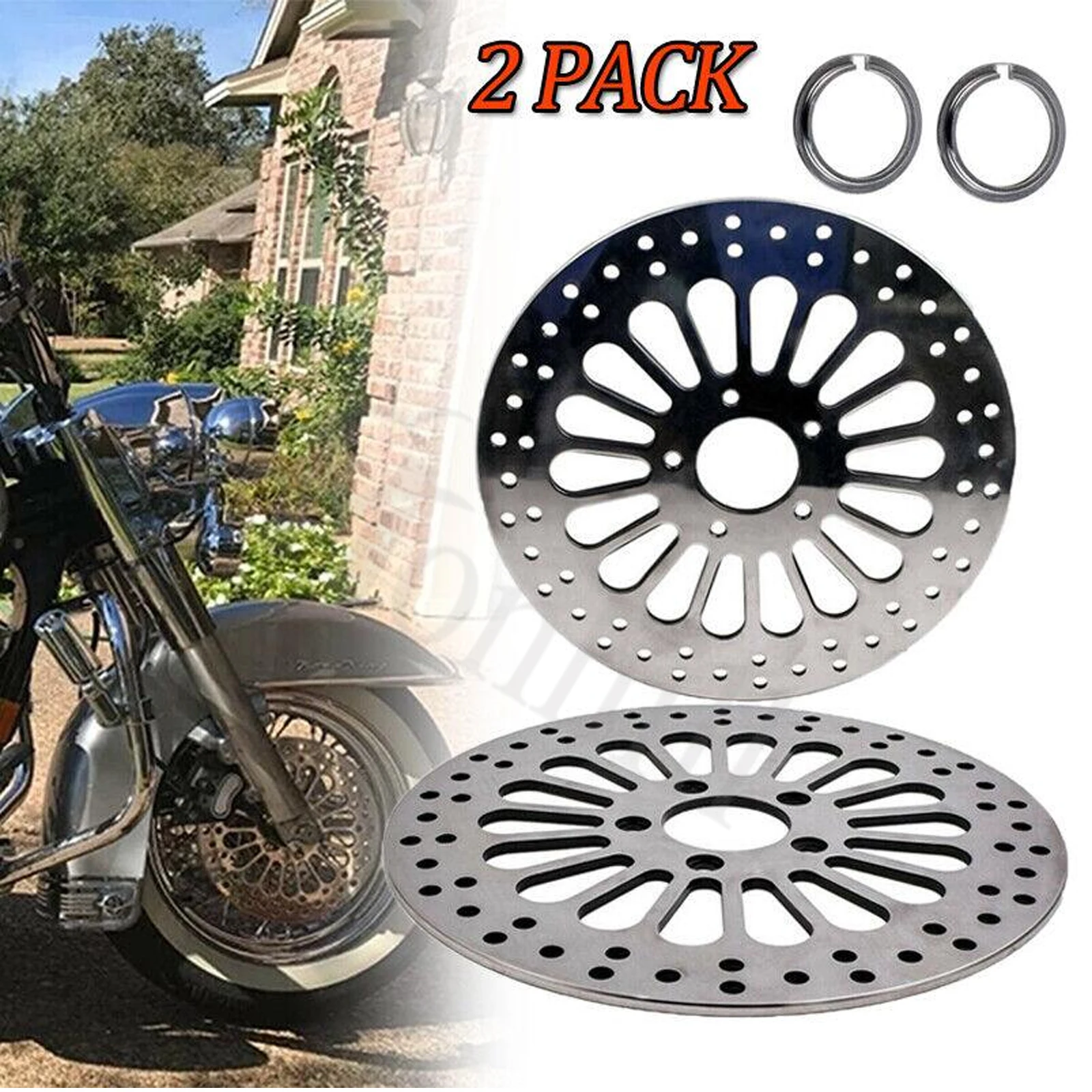 Samger115292mmFrontBrakeDiscRotorMotorcycleBrakeRotorDisk