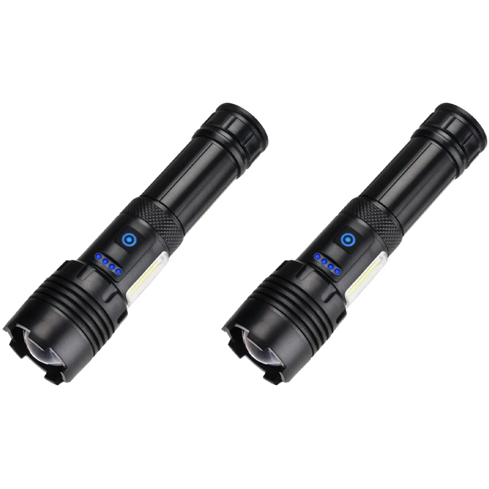 Description Picture 5 of item1000000 Lumen Work Light IPX5 Waterproof LED Super Bright Torch Type-C Powerful Flash Light for Outdoor Emergency Camping Hiking