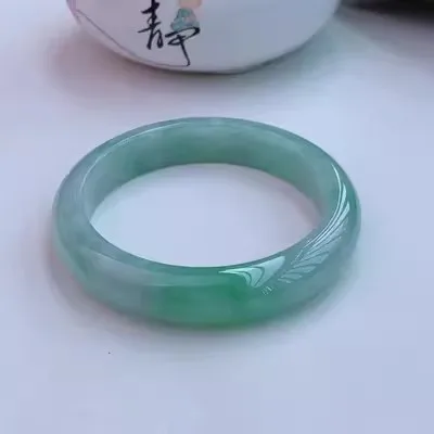 

zheru Jewelry Natural Burma Jade 54mm-62mm bracelet Exquisite Princess bracelet send girlfriend send mom