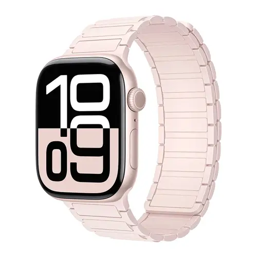 Magnetic Silicone Band for Apple Watch Ultra 3 2 49mm 46mm 42mm 45mm 44mm 40 41mm Strap IWatch Series 11 10 9 8 7 6 SE Bracelet - Image 21