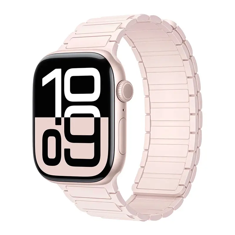 Magnetic Silicone Band for Apple Watch Ultra 3 2 49mm 46mm 42mm 45mm 44mm 40 41mm Strap IWatch Series 11 10 9 8 7 6 SE Bracelet - Image 21