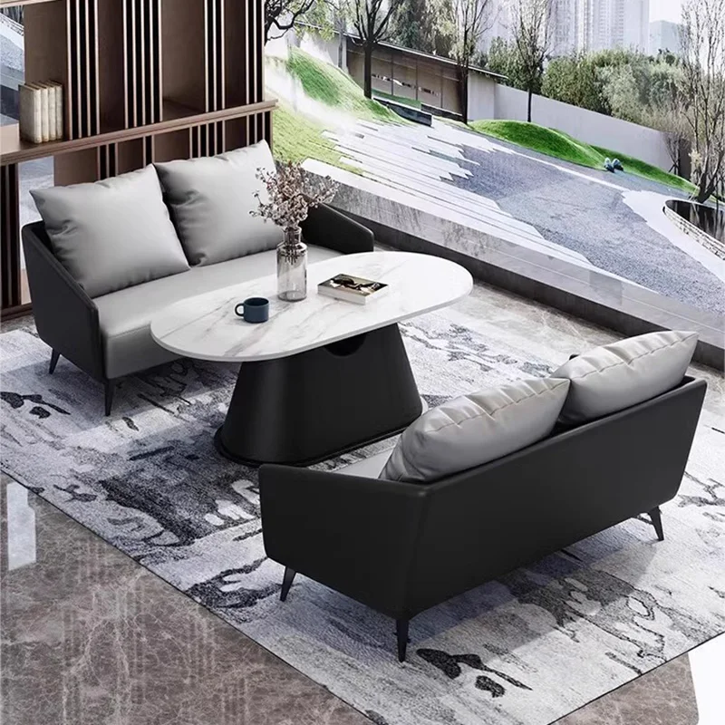 

Luxury Modern Coffee Table Circular Set Italian Space Saving Coffee Table Unique Minimalism Mesa Centro Postmodern Furniture