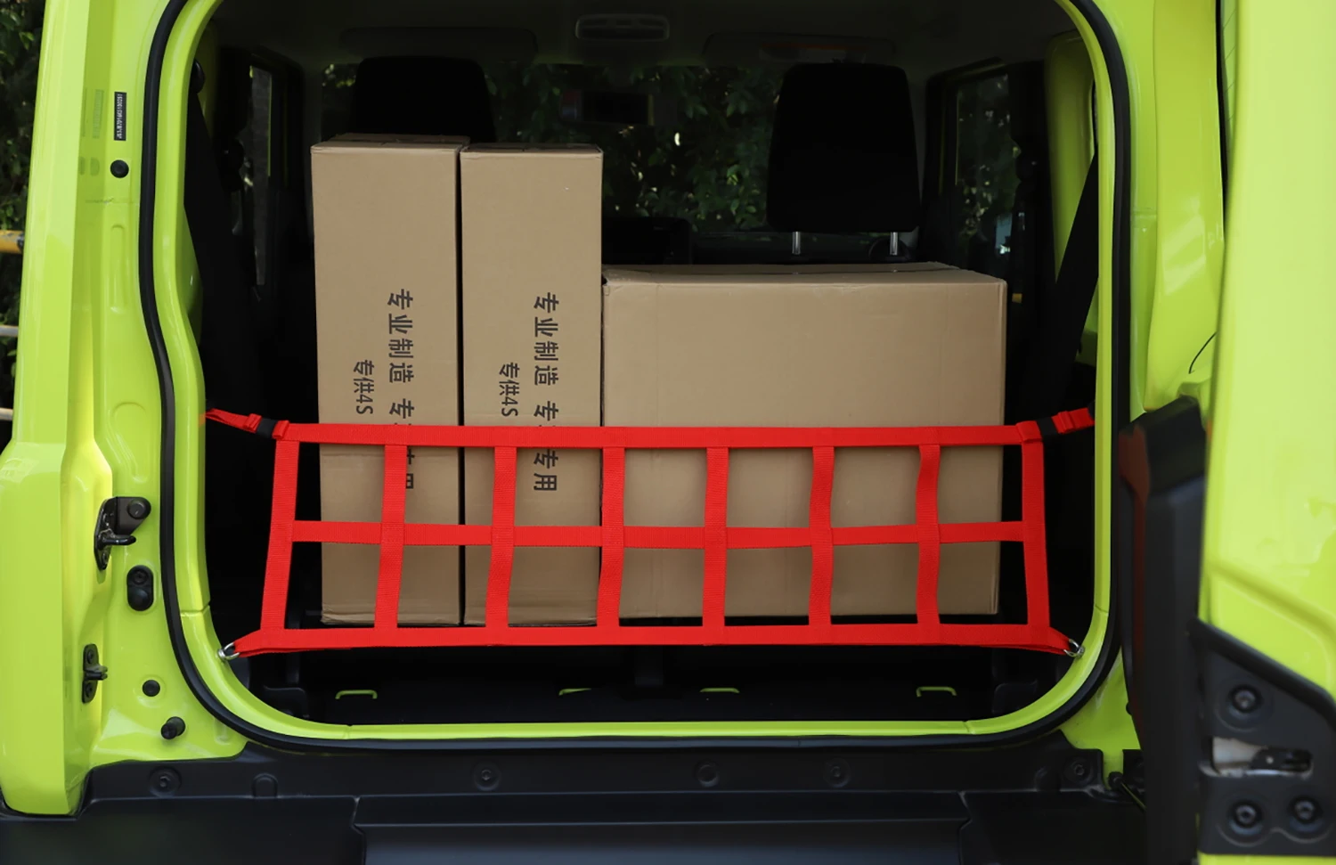 صندوق السيارة غطاء شبكة بضائع لسوزوكي جيمني ، عزل الأمتعة ، شبكة، JB43 ، JB64 ، JB74