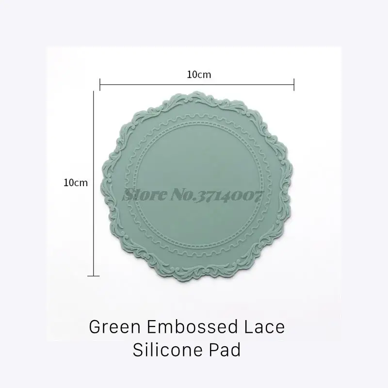 Girl Powder Crystal Sealing Wax Pad Fire Paint Stamping Template Label Making Tool Stone Embossed Pattern Silicone Placemat 