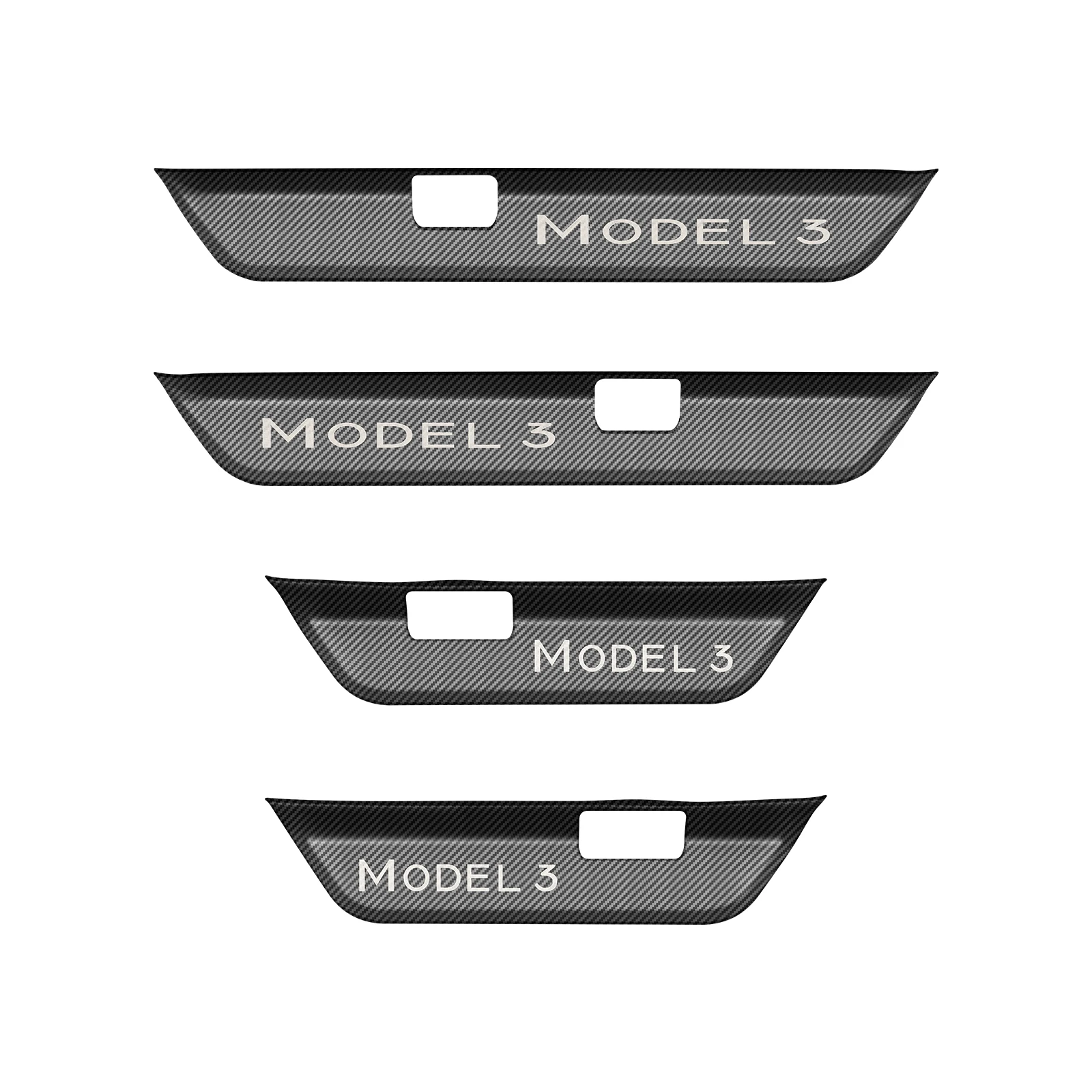 

Защитная полоса для порога двери из нержавеющей стали для Tesla Model 3 Highland 2024, оболочка для переднего и заднего порога, автомобильные аксессуары