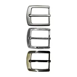 Belt Buckle Classic for 37mm-39mm Belt Business Alloy Rectangle Pin Buckle Replacement Buckle for Belt Accessories Leather Strap