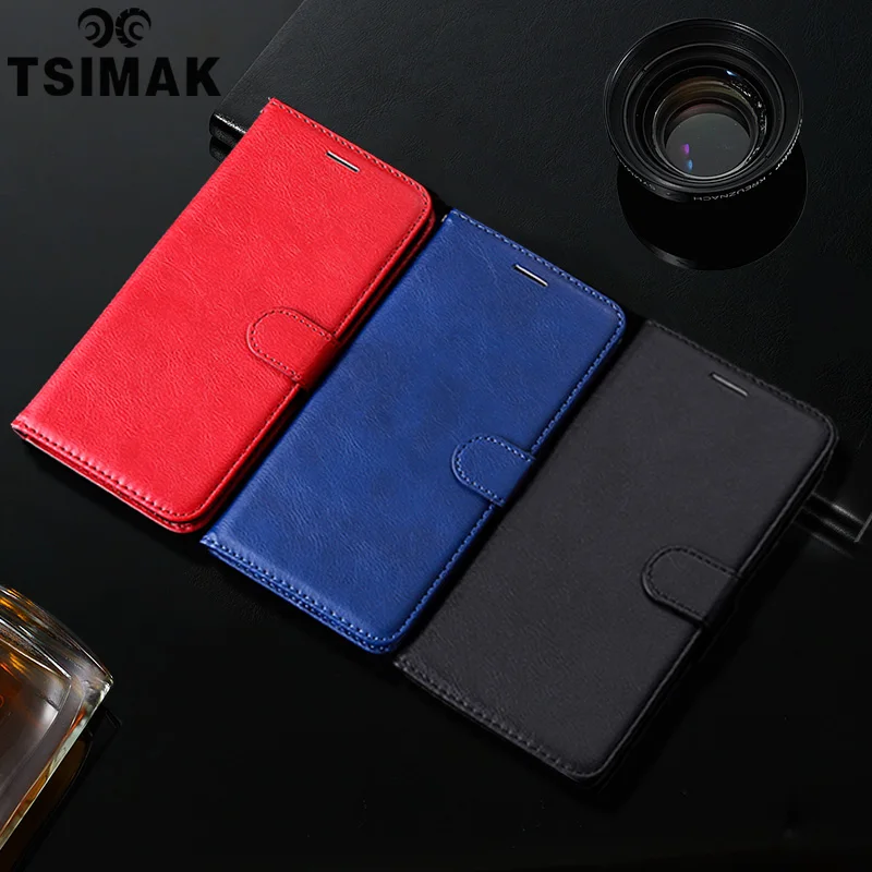 Leather Flip Wallet Phone Case - Universal Design