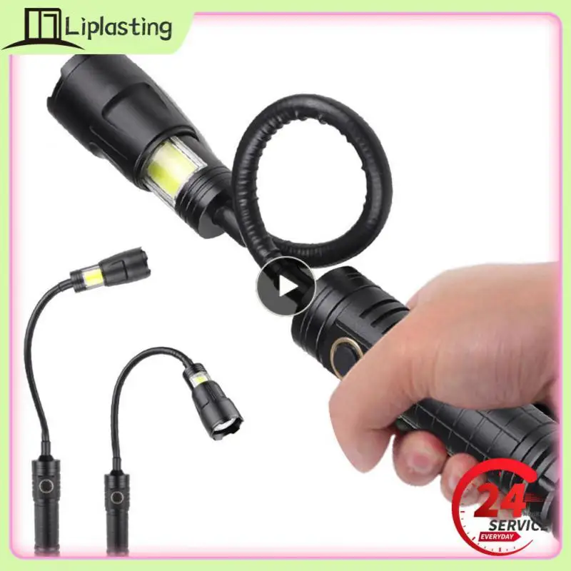 

Гибкий Телескопический фонарик типа C, USB-зарядка, XHP50