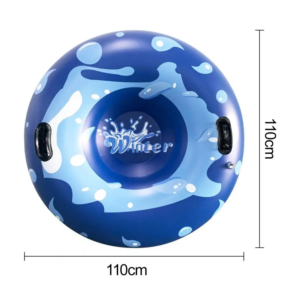 Snow Sledge Sleigh Children's Tubing Winter Sled Ski Accesories Skiing Ring Pad Sports Thickened Inflatable Ski Circle