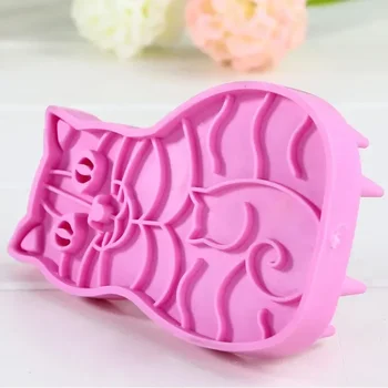 Dog Brush Shedding Short Hair Cat Massage Fur Grooming Massaging Brush Bathing Pets Washing Comb Cleaning Pet Grooming Tool 3