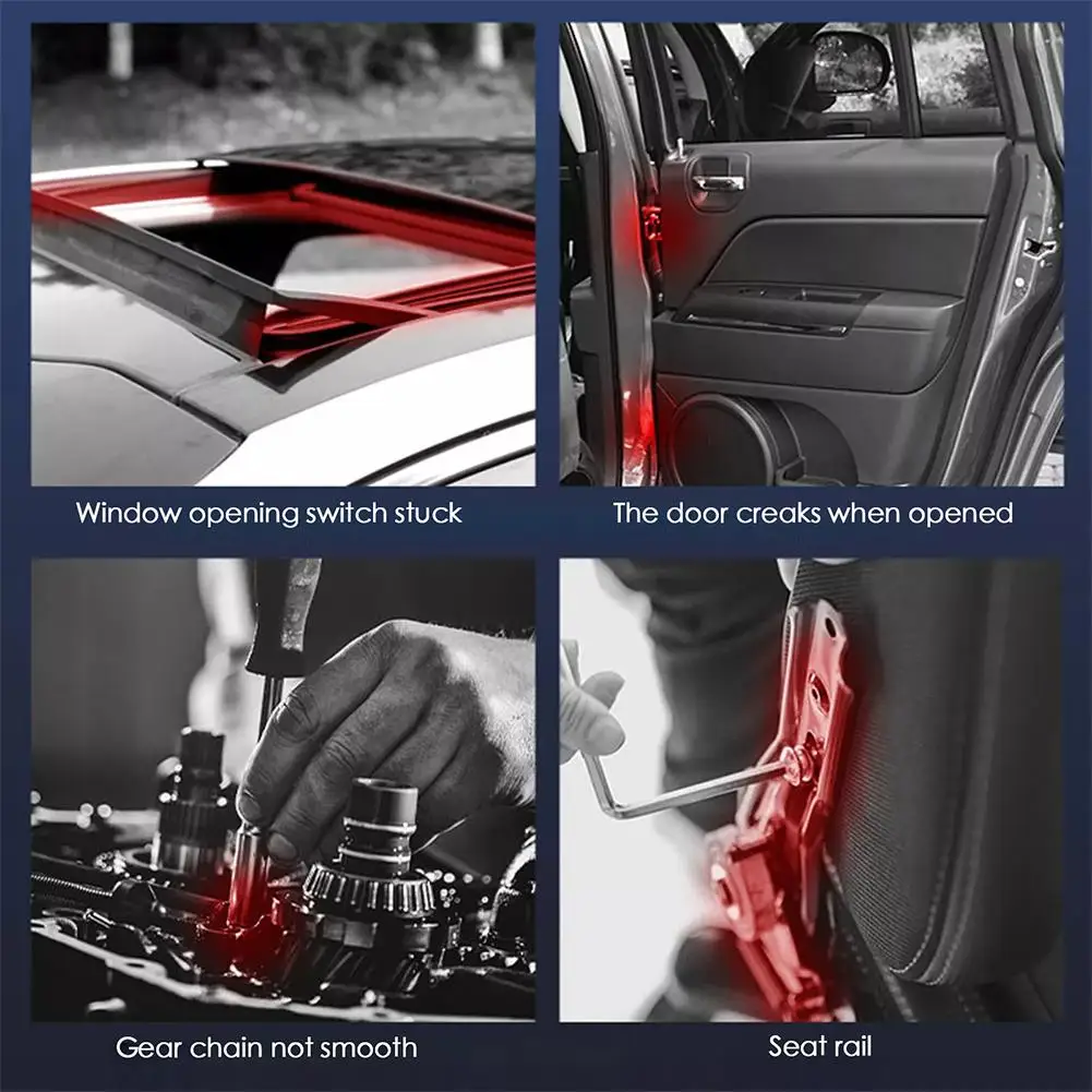 Car Sunroof Track Lubricating Grease Plastic Keyboard Gear Oil Grease Hinge Gear Synthetic Auto Care Maintenance Tools
