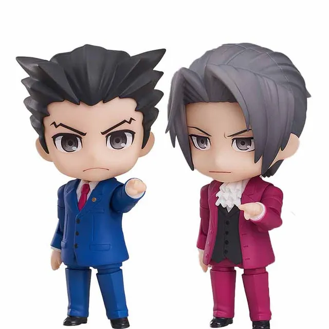 Ace Attorney Phoenix Wright 1761 Miles Edgeworth 1762 Assemble Change Face  Action Figure Doll Toy Gift - Action Figures - AliExpress