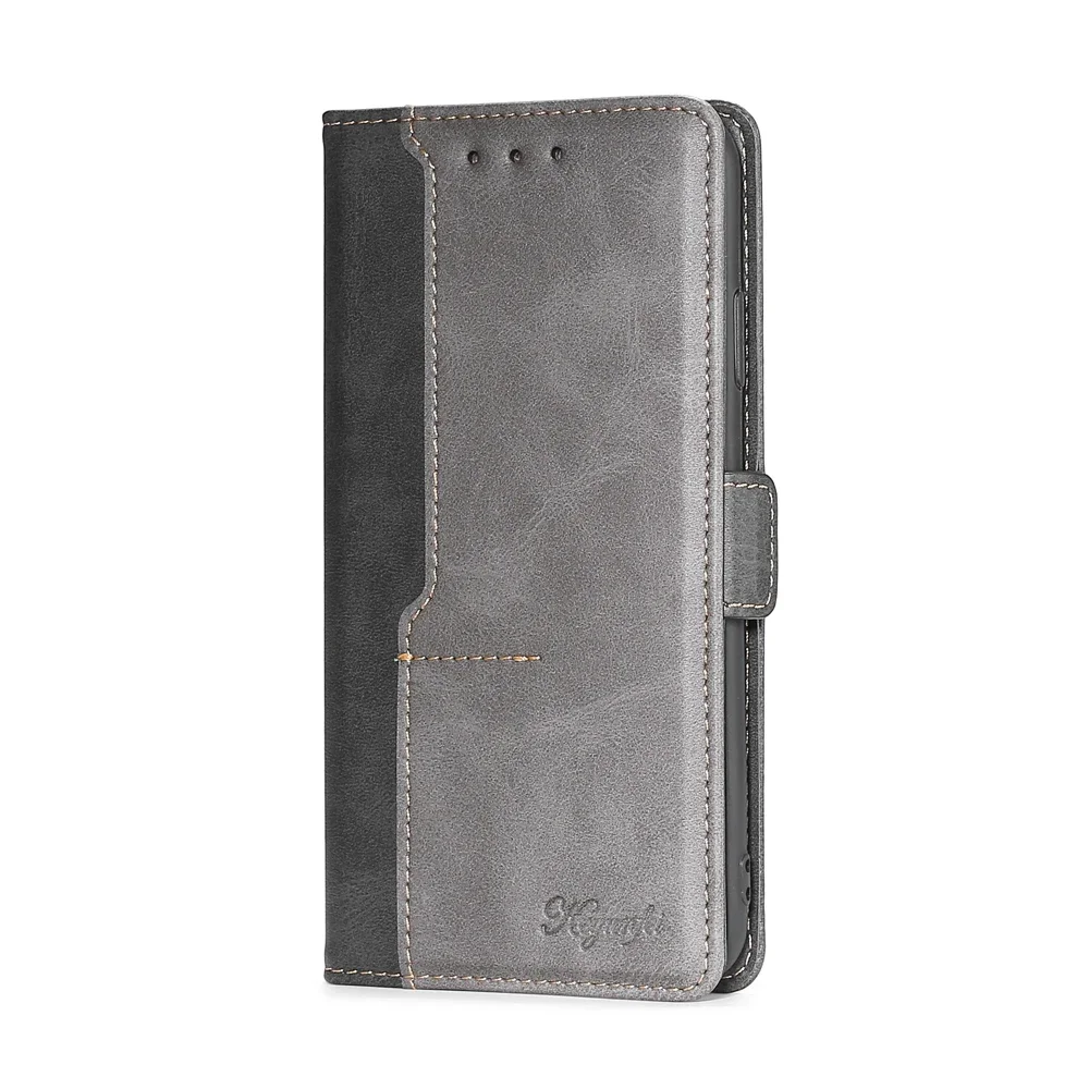 Luxury Wallet Flip Case with Kickstand and Card Slot - Premium Hard Shell Cover