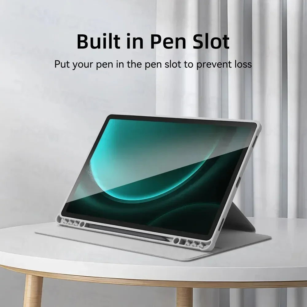 Enhanced Tablet Cover with Smart Auto Sleep/Wake Function