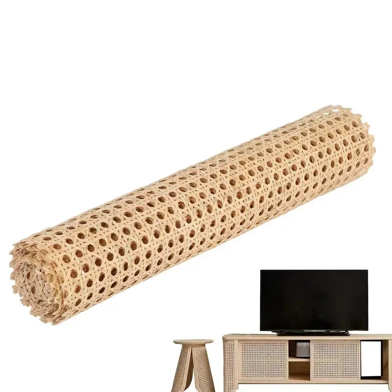 Rattan Webbing Roll Woven Open Mesh Cane Adjustable Caning Material for  Chair Ceiling Cabinet Furniture DIY Caning Projects - AliExpress