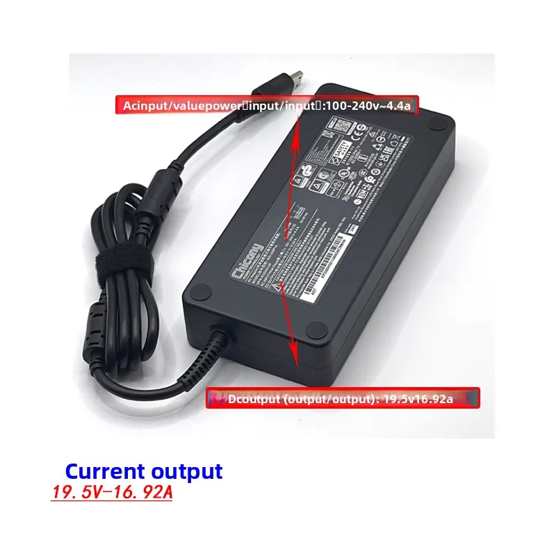 MSI Raider GE68HX GE76 GE66 WE76 Vector GP76 GP66 GP66HX Leopard Titan GT77용 330W 19.5V16.92A AC 노트북 전원 어댑터 충전기