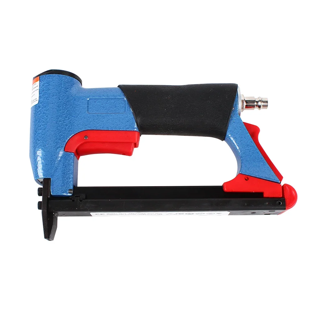 1/2 Zoll professioneller pneumatischer Lufthefter aus Aluminium, Nagler, feiner Hefter, Werkzeug für Möbel, Holzbearbeitung, Nagelhefter – Detail 4