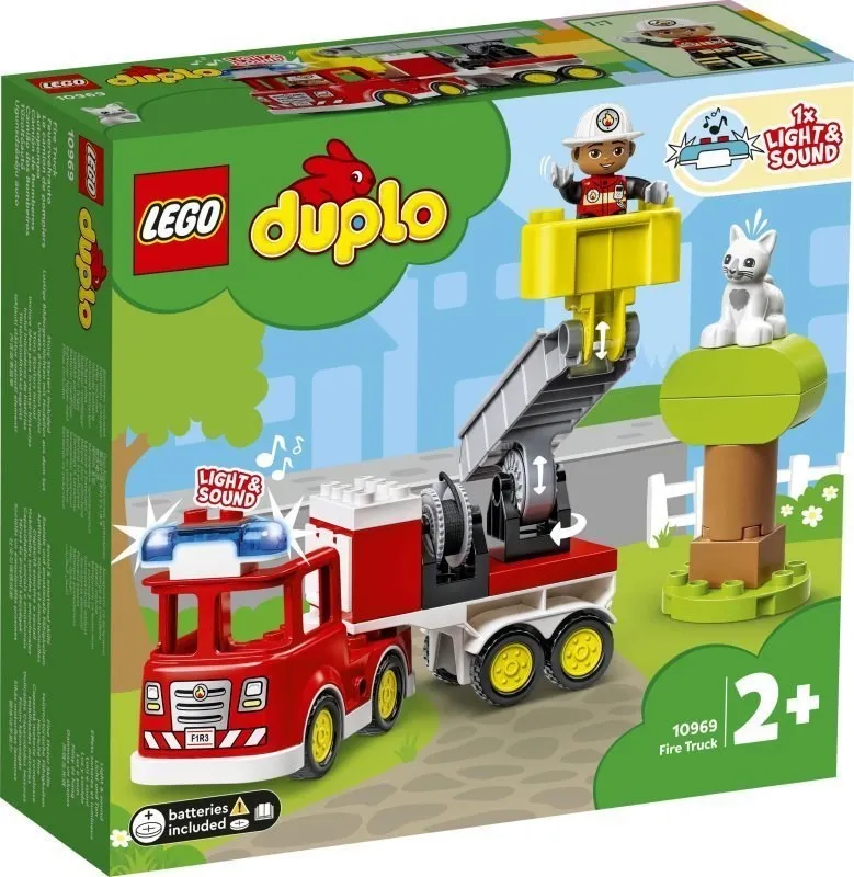LEGO DUPLO 10969 Wóz strażacki z Polski za $22.82 / ~84zł