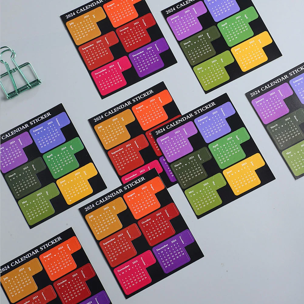 

of Household Month Index Sticker School Planner Household Planner Stickers Multi-function Book Tabs DIY Planner Tabs