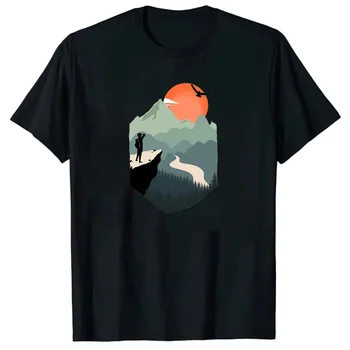 Outdoor Adventure Mountain Camping T-shirt 1