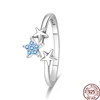 Bagues en argent Sterling 2025 originales pour femmes, couronne à nœud papillon, cœur d'amour, mauvais œil, bijoux d'anniversaire, cadeau d'anniversaire, 925