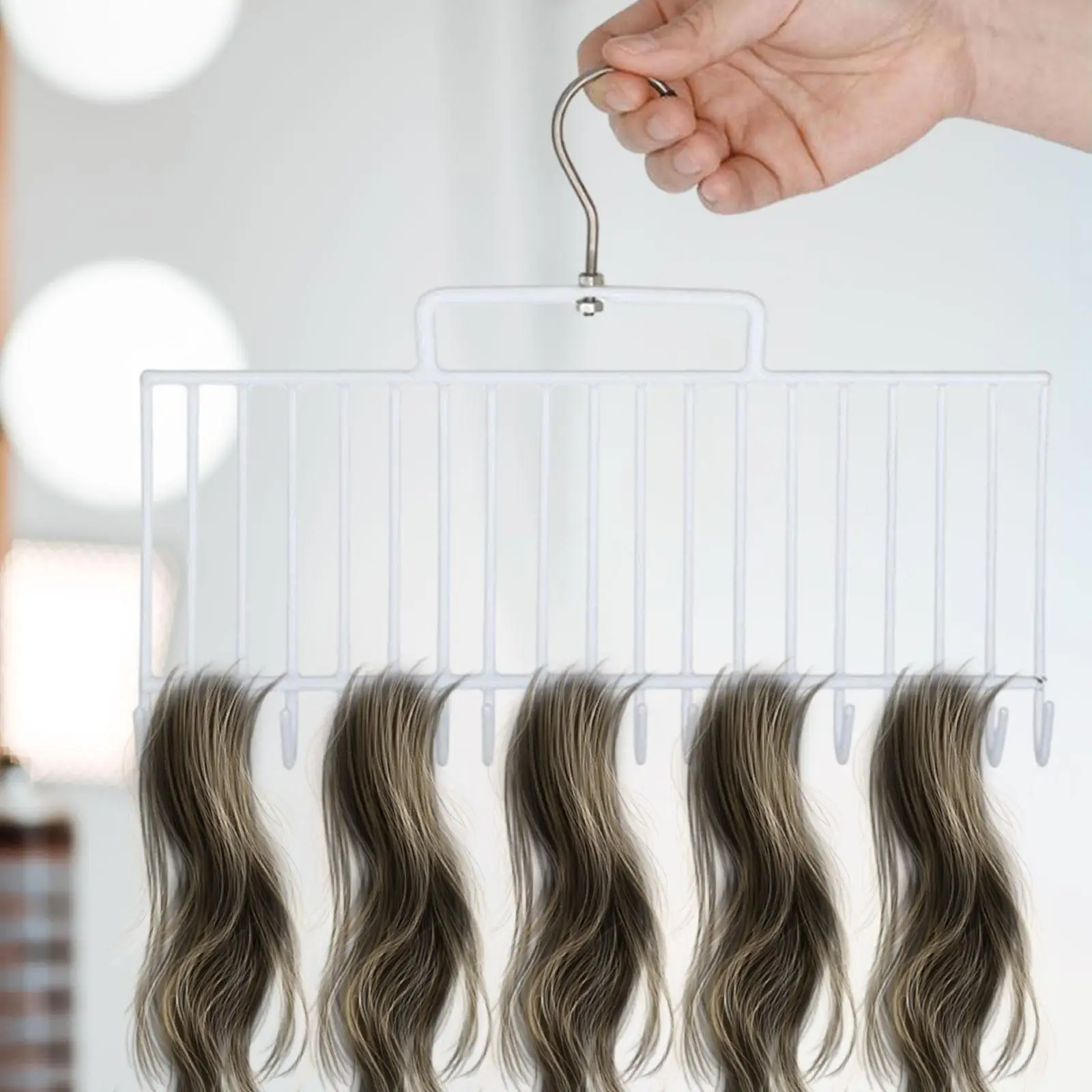 Hair Extension Holder Wig Styling Tool Lightweight Portable Hairdressing Wig