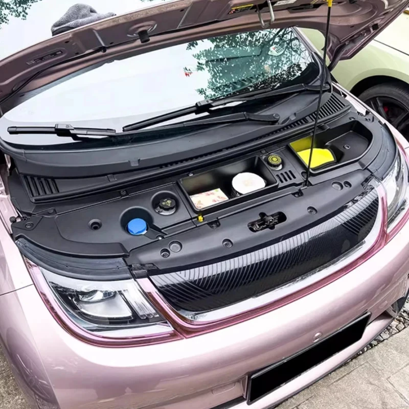 Car Front Trunk Organizer Box For BYD Dolphin Left Rudder Engine Room Storage Box Storage Large Capacity car trunk organizer