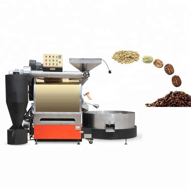Commercial Coffee Bean Roasting Machine Gas Electric Coffee Roaster Equipment 1kg to 15kg for