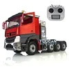1/14 8*8 LESU RC Tractor Truck Metal Chassis 3Speed Transmission Rack Painting Cabin Servo Motor Light Sound Radio ESC for Toy 4