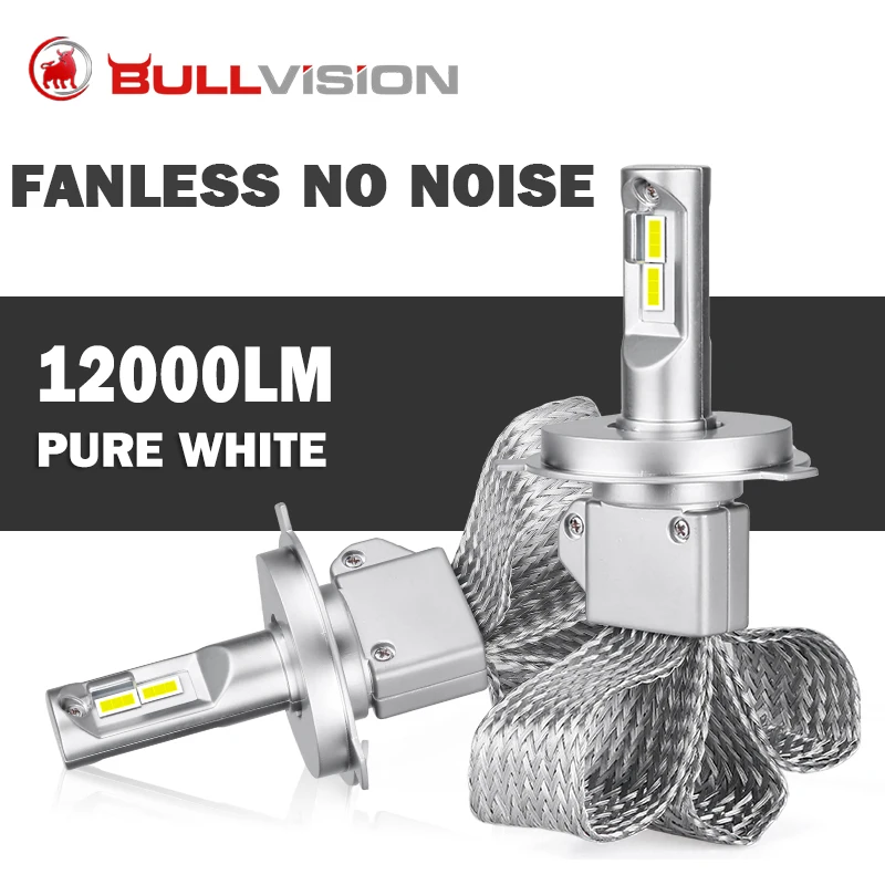 Lasfit 9012 HIR2 LED Headlight Bulb Kits-60W 6000LM 6000K-Hi/Lo