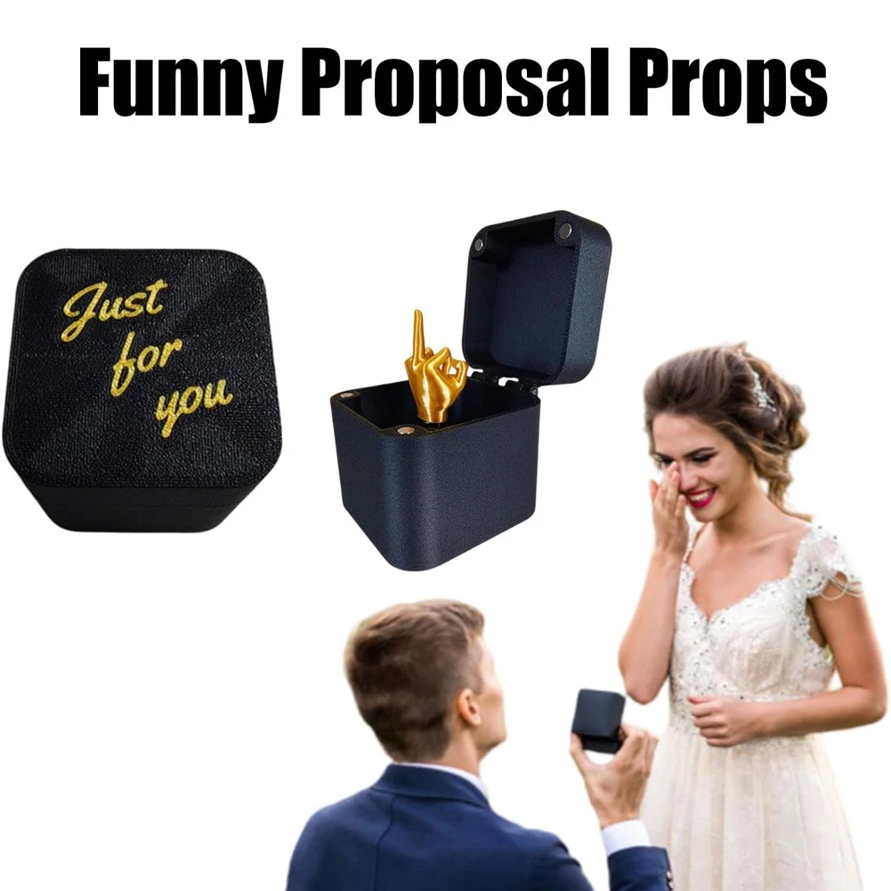 Middle Finger in A Box Annoying Gift Box Middle Finger Surprise Box Christmas Fun Prank Gift